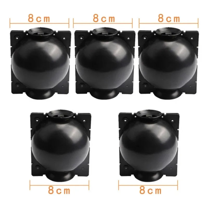 5pcs Breeding plant root pot  Garden plant rooting ball Grafting rooting box Grafting breeding seedling balls Garden supplies