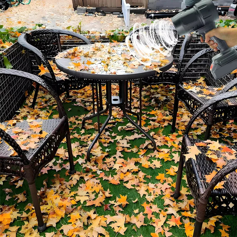 Cordless Electric Air Blower Turbo Fan for Leaves Snow Sand Handheld Power Tool No Battery Portable Garden Yard Cleaning Tool