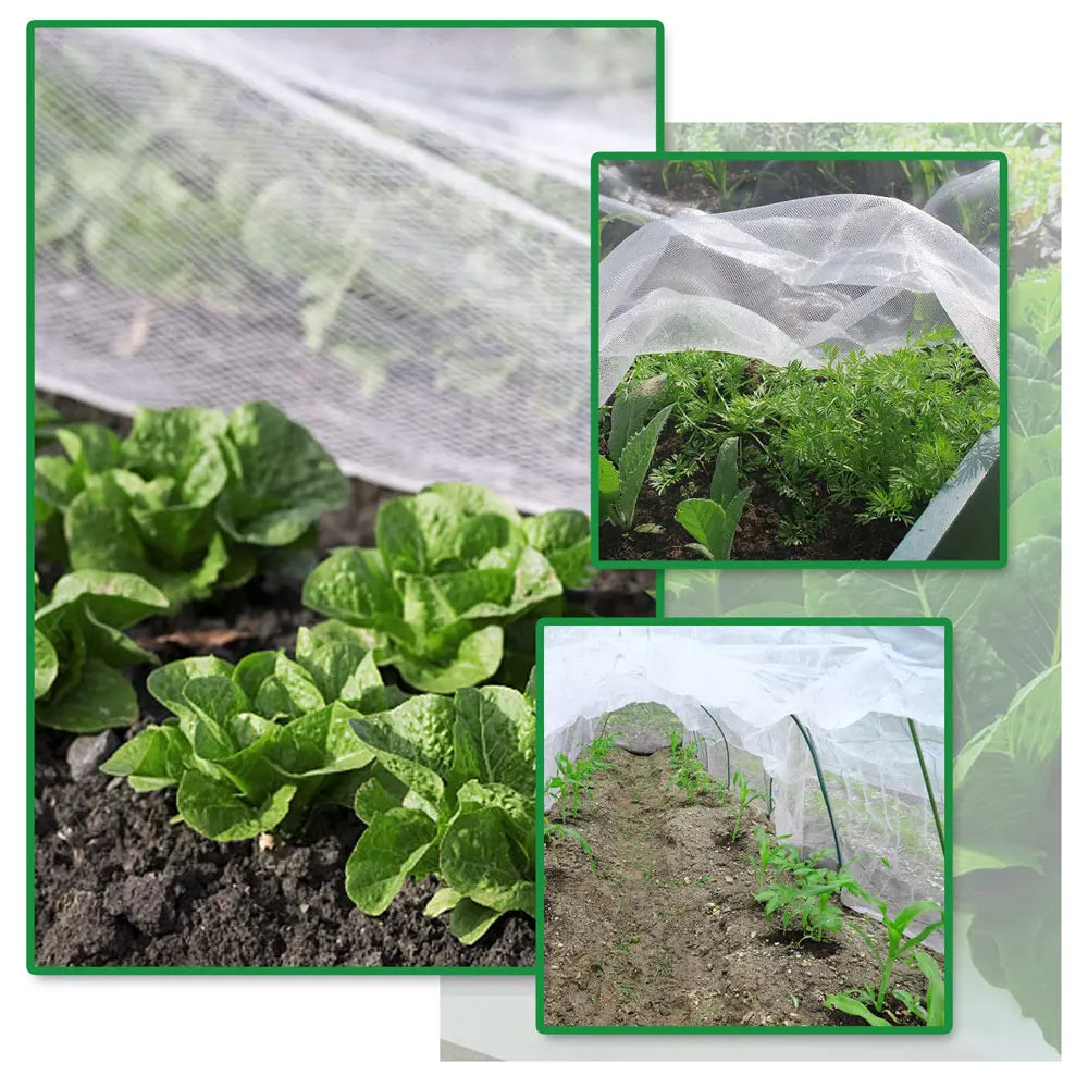 Garden Netting Plant Covers Ultra Fine Mesh Protection For Vegetable Fruits Flowers Crops Greenhouse Raised Bed Barrier Screen