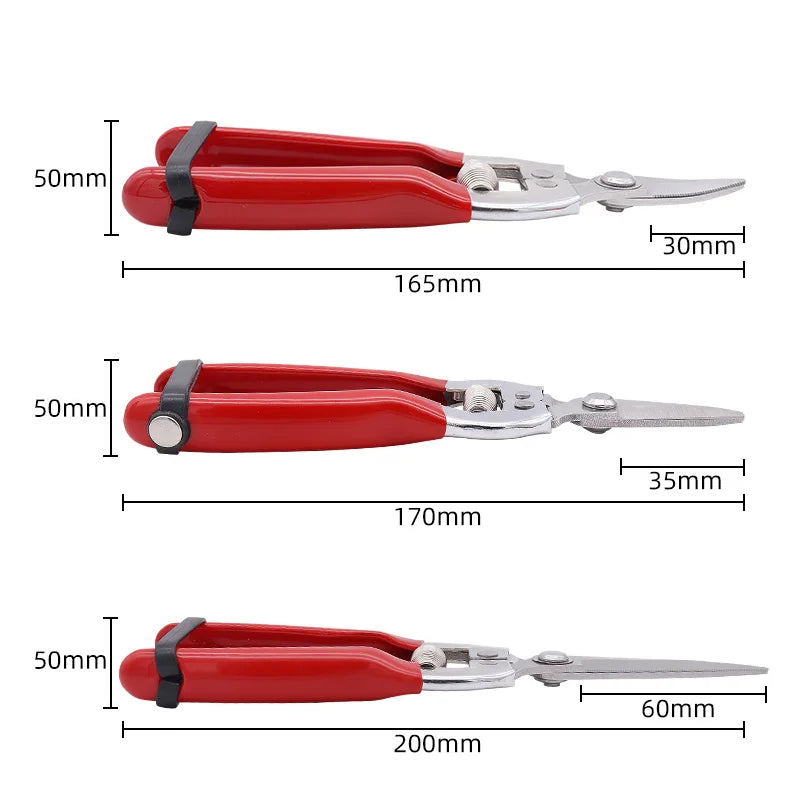 Bonsai Gardening Pruning Shears Garden Scissors Pruner Tool Fruit Scissor Tree Scissor Professional Shears for Gardeners