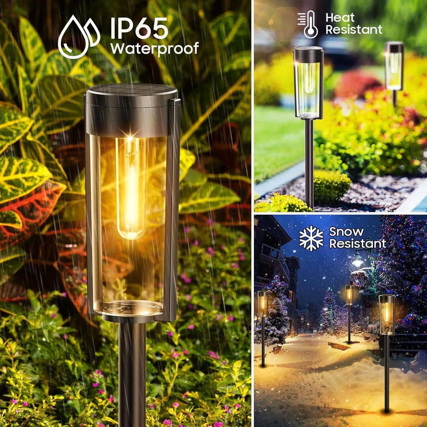 Solar Lawn Light Outdoor Waterproof Garden Light LED Solar Garden Light Grass Garden Landscape Light