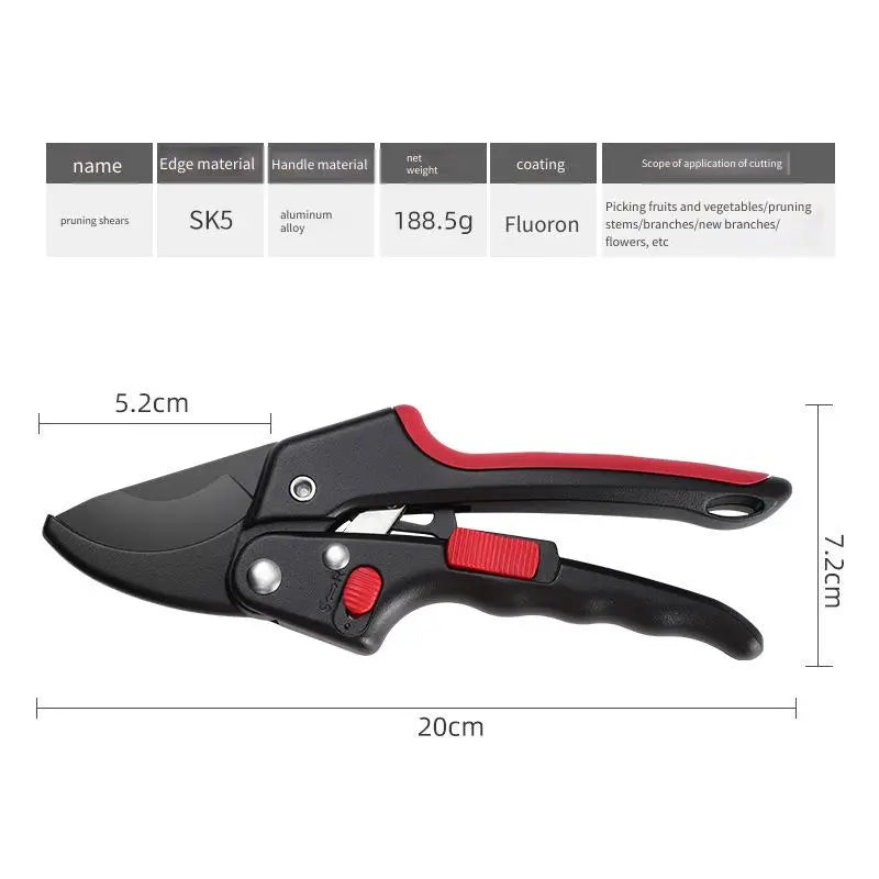 Heavy Duty Garden Loppers | Multi-Purpose Branch Cutter for Fruit Trees & Landscaping | Professional Pruning Shears